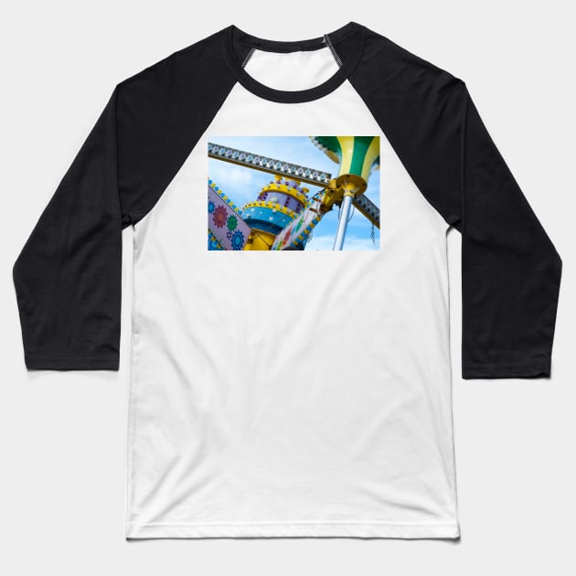 Tilt-A-Whirl Baseball T-Shirt by srwdesign